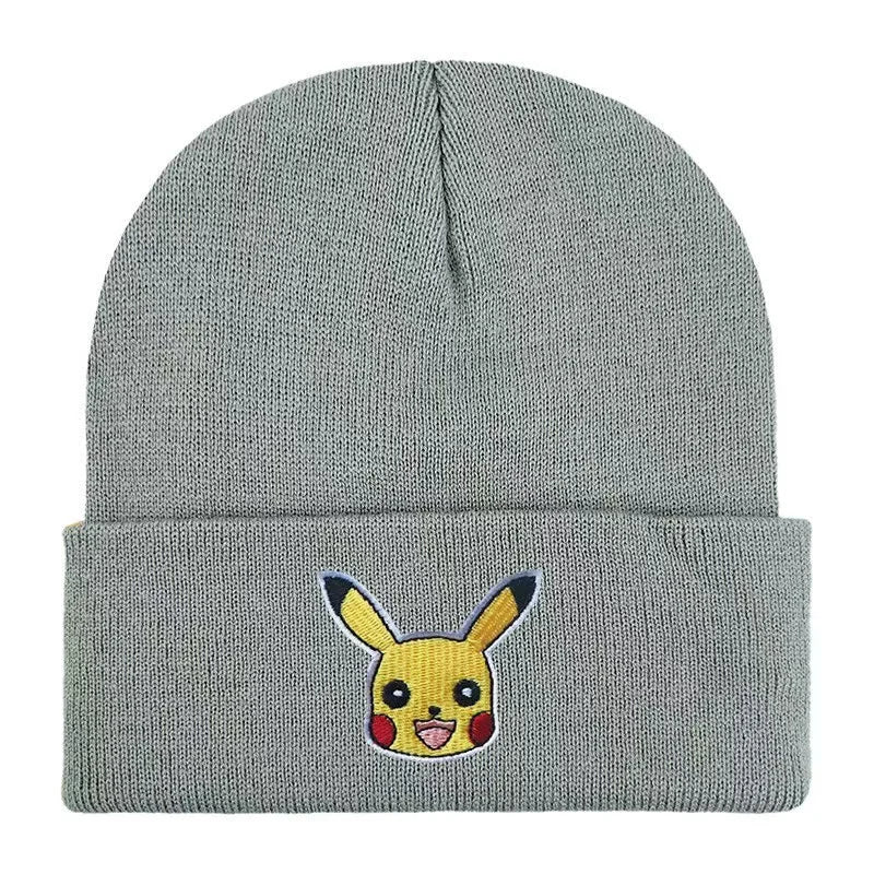 Pokémon Embroidered Beanie – Anime Winter Hat