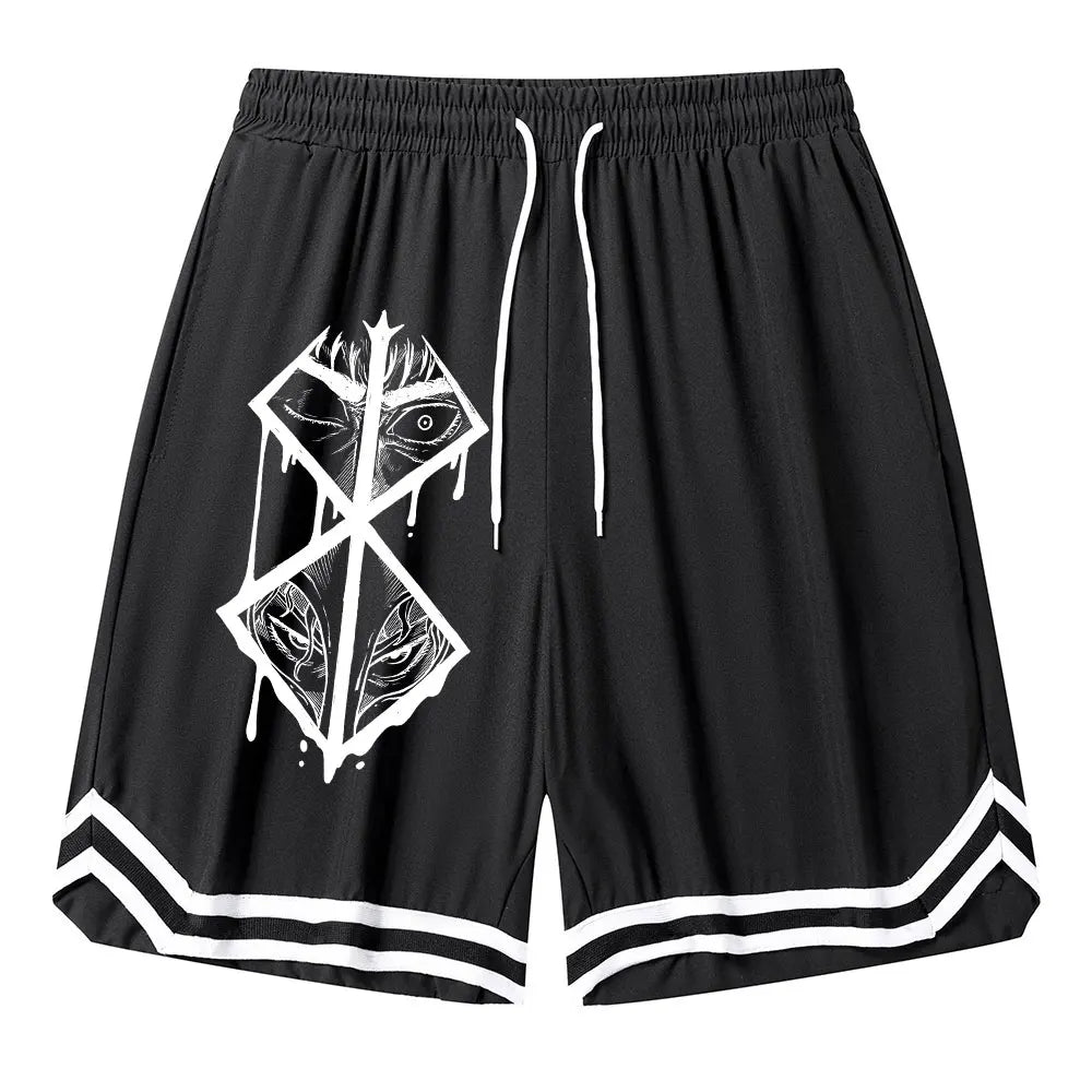 Berserk Basketball Shorts – Anime Gym Shorts
