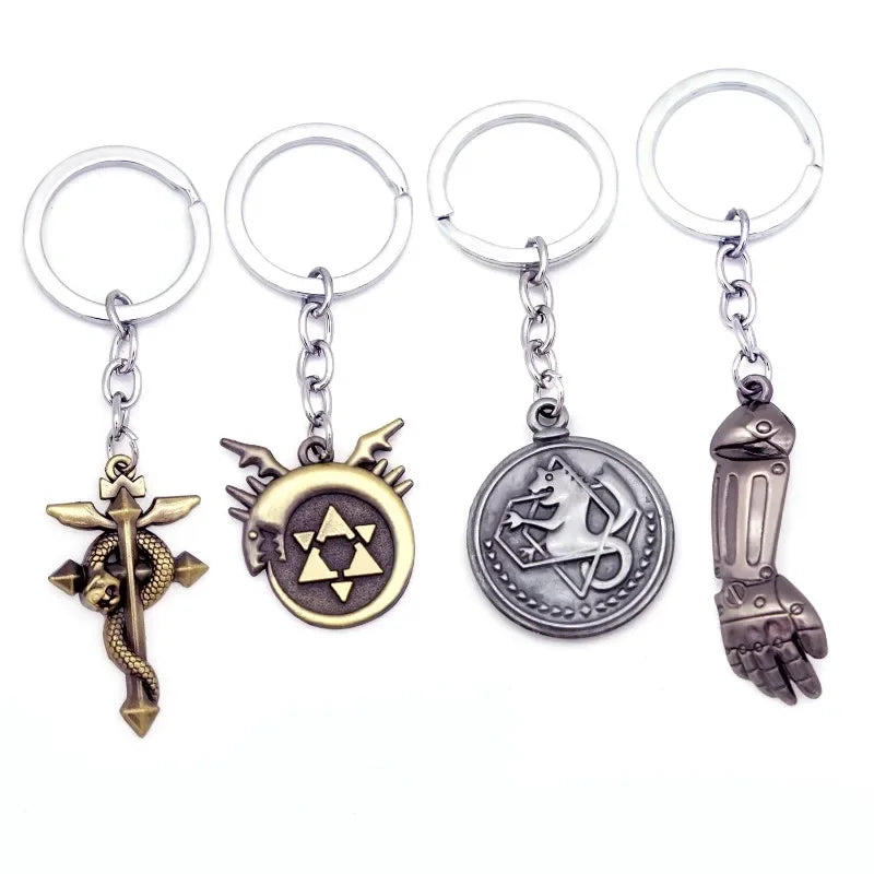 Fullmetal Alchemist - ميدالية مفاتيح بتصميم أنيمي