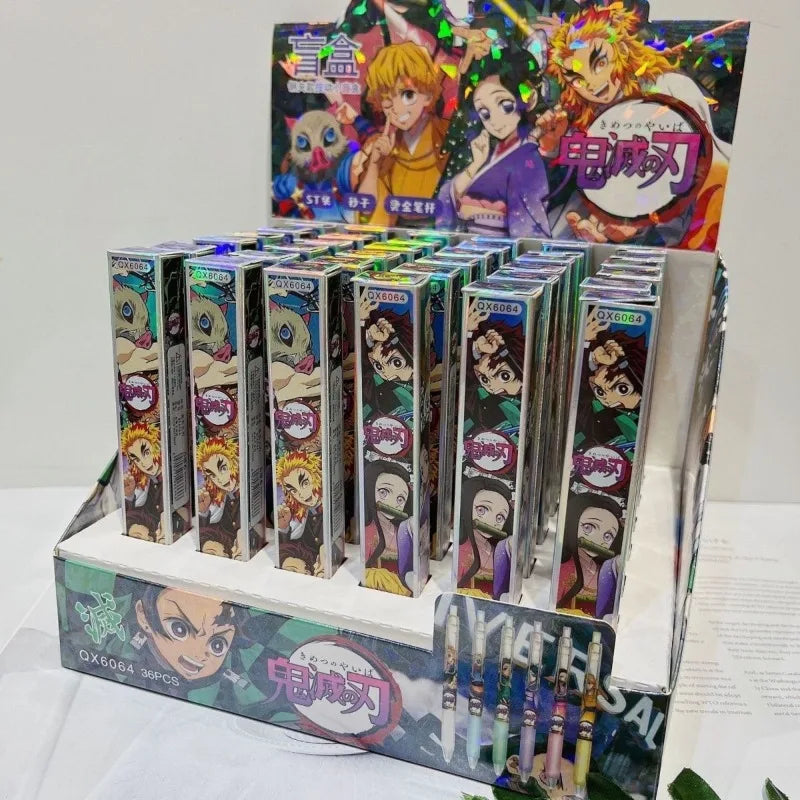 Demon Slayer Blind Box Gel Pen – Anime Character Pen