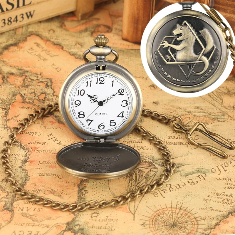 Edward Elric Pocket Watch Necklace – Fullmetal Alchemist