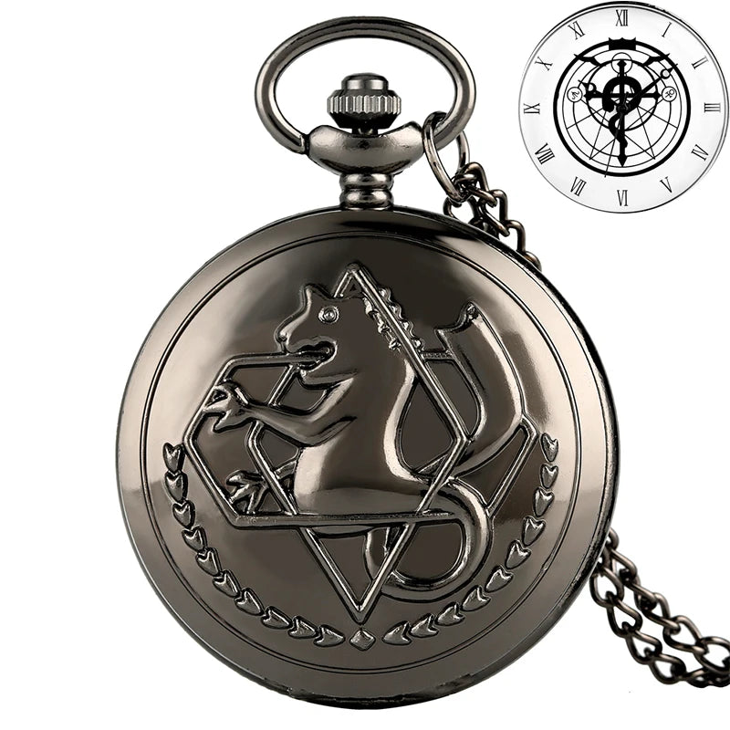 Edward Elric Pocket Watch Necklace – Fullmetal Alchemist