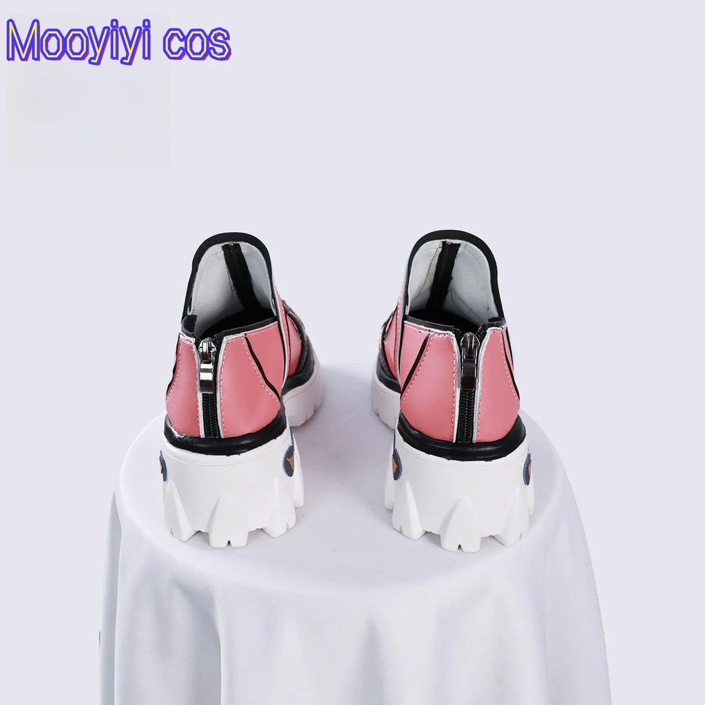 Newly Game Genshin Impact Varesa Cosplay Shoes Halloween Party Christmas Role Playing Comic New Sexy Shoes 36-43
