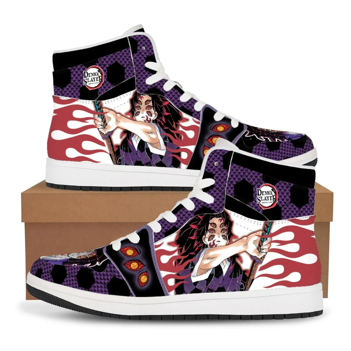 Demon Slayer Basketball Sneakers – Tanjiro & Nezuko Shoes