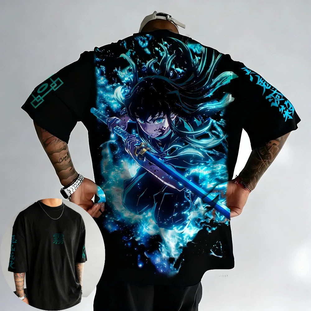 Muichiro Tokito T-Shirt – Demon Slayer Unisex Anime Tee