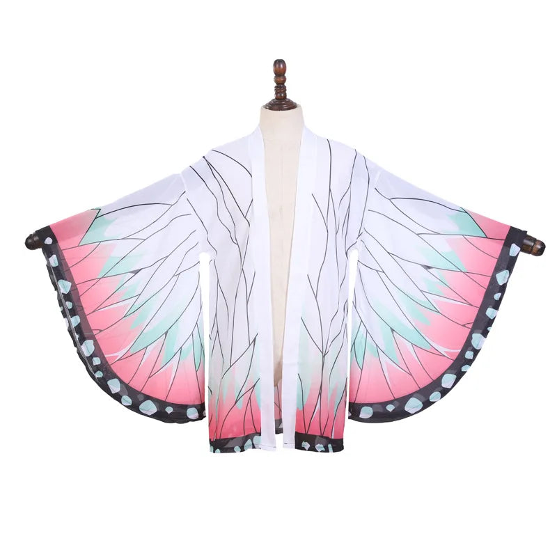 Shinobu Kocho Kimono Cardigan – Demon Slayer Summer Robe