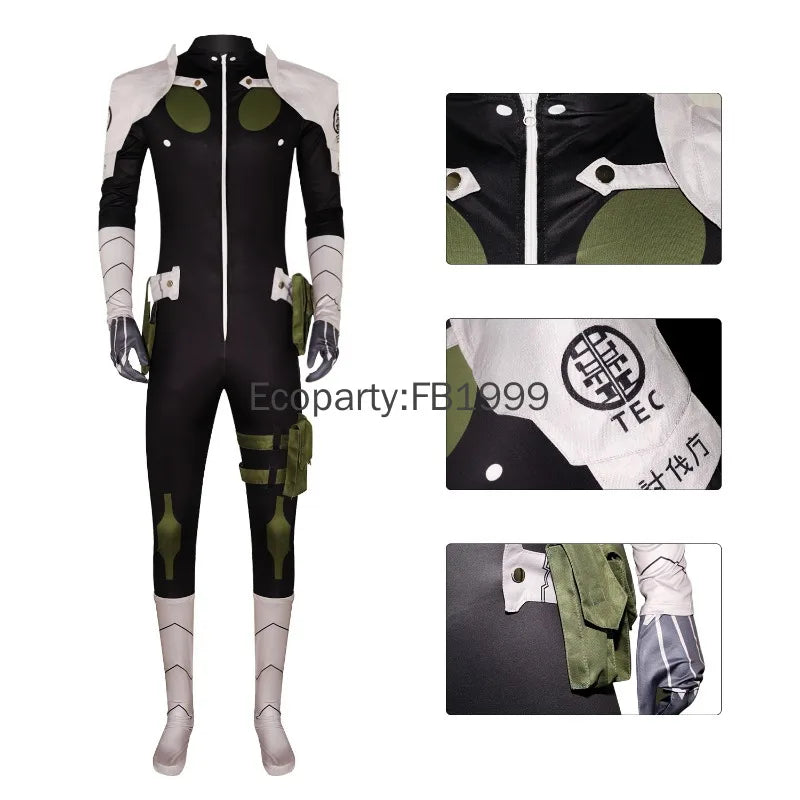 Soshiro Hoshina Cosplay Costume – Kaiju No. 8 Defense Force Suit
