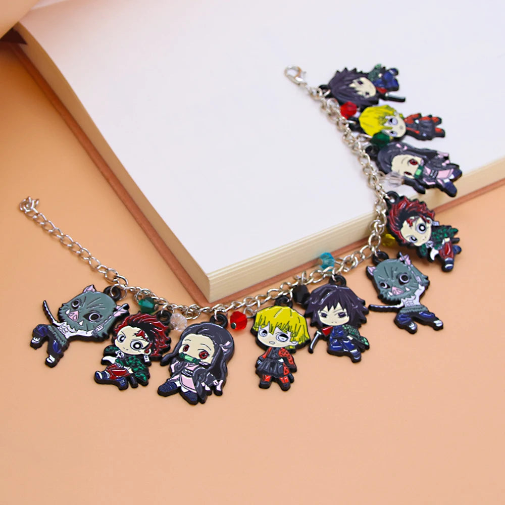 Demon Slayer Nezuko Charm Bracelet