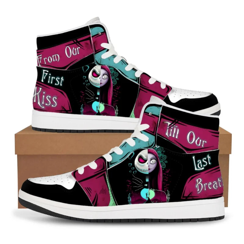 Jack Skellington High-Top Sneakers – Nightmare Before Christmas