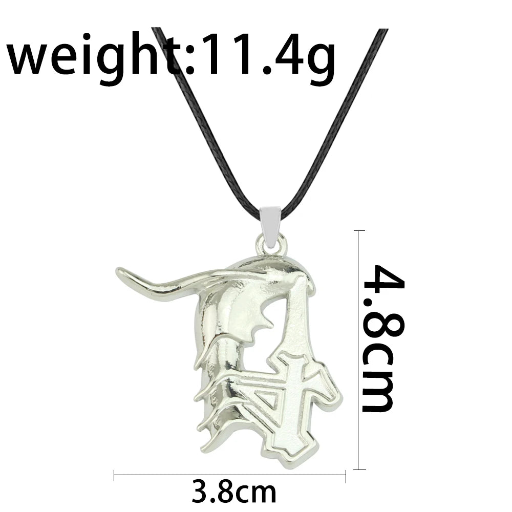 Ulquiorra Mask Necklace – Bleach Anime Jewelry