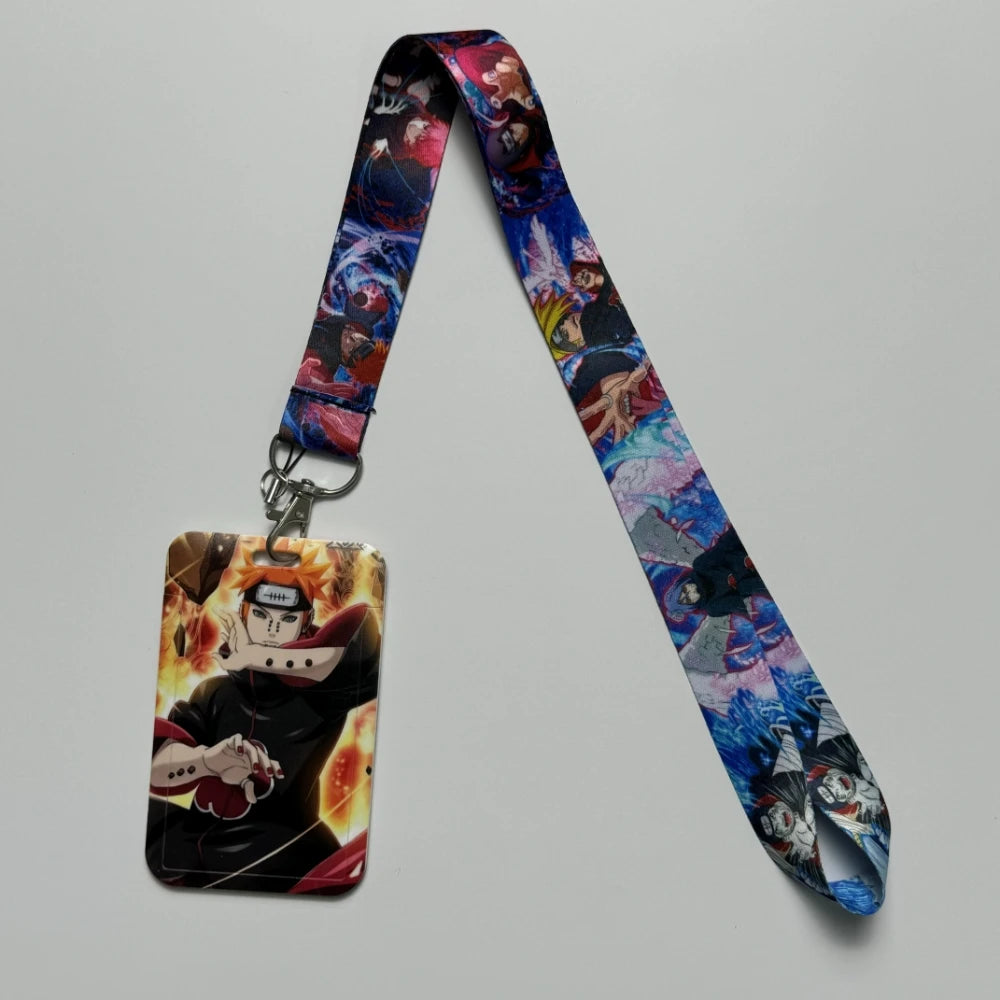 Anime Lanyard Keychain – Neck Strap Key Holder