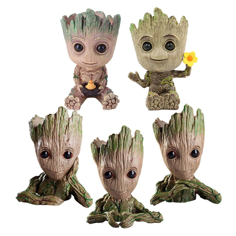 Groot Flower Pot – Planter & Pen Holder Figurine