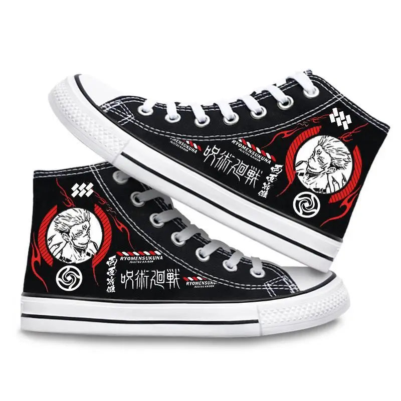 Gojo Satoru High-Top Sneakers – Jujutsu Kaisen Shoes