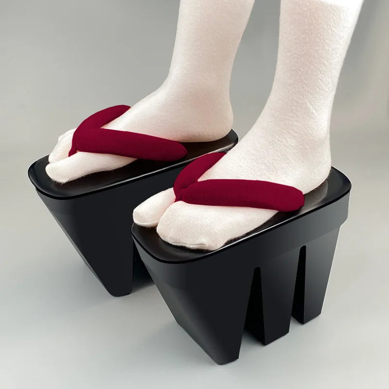 Japanese Geta Wooden Sandals 14cm – Cosplay Clogs