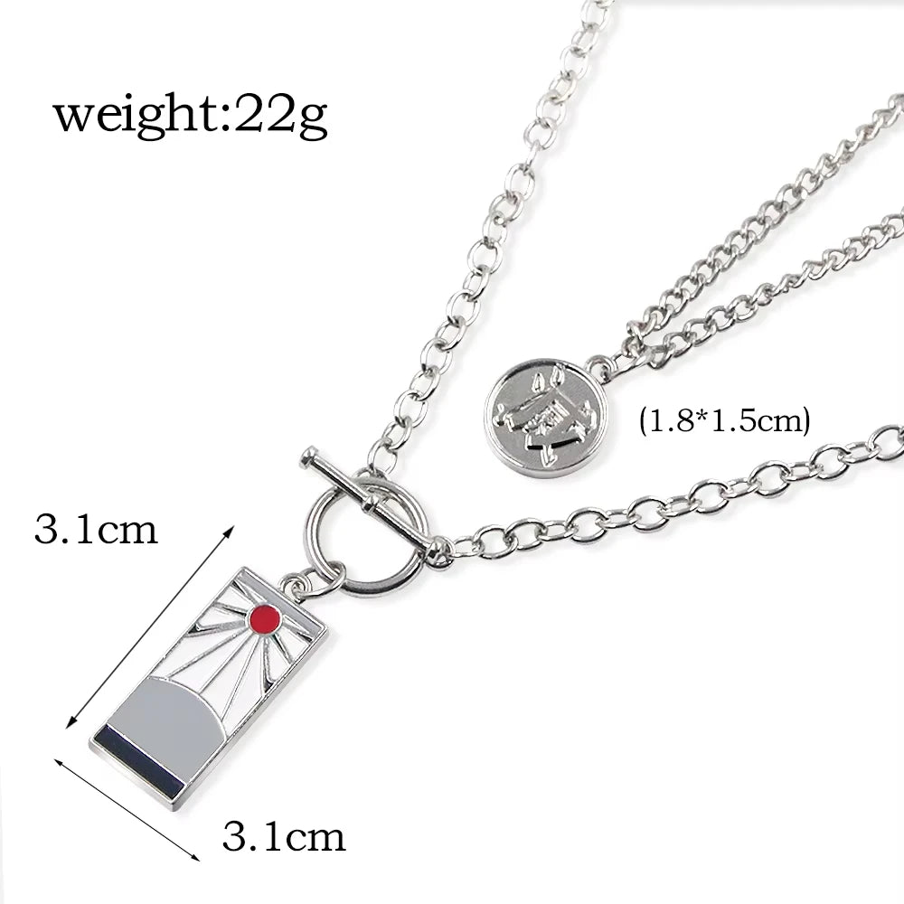 Tanjiro Kamado Necklace – Demon Slayer Anime Jewelry