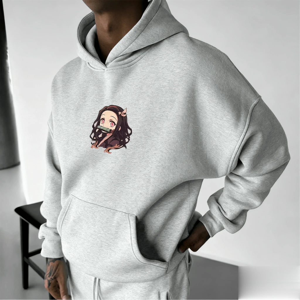 Nezuko Kamado Hoodie – Demon Slayer Unisex Anime Sweatshirt