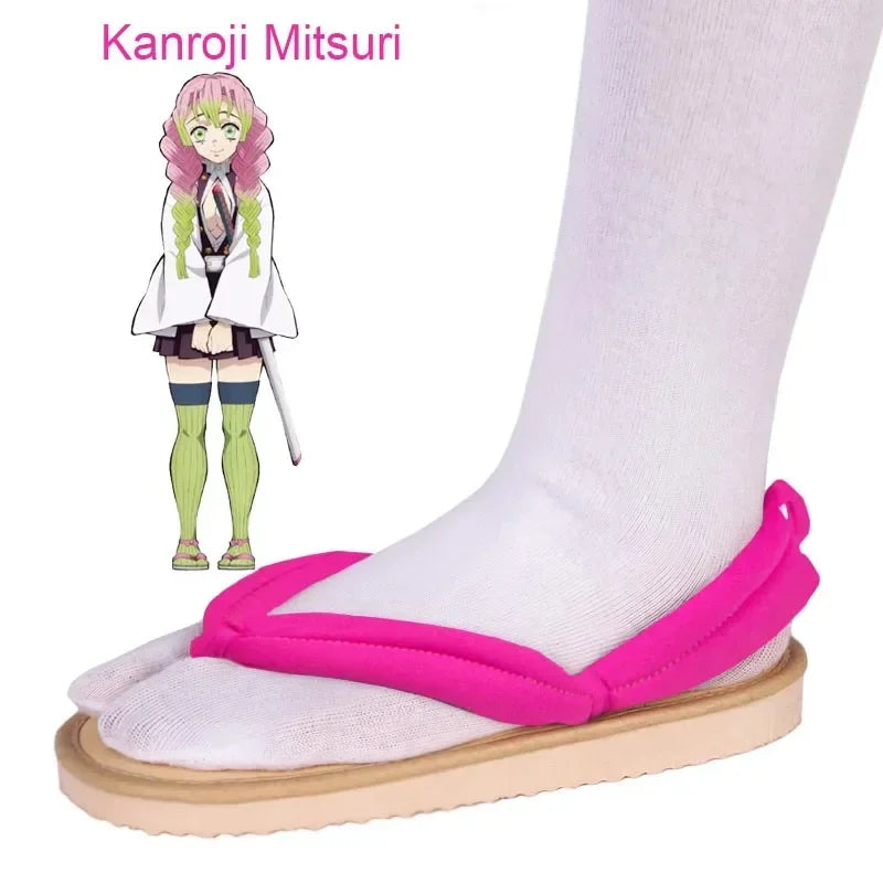 Demon Slayer Geta Clogs – Tanjiro & Nezuko Cosplay Sandals
