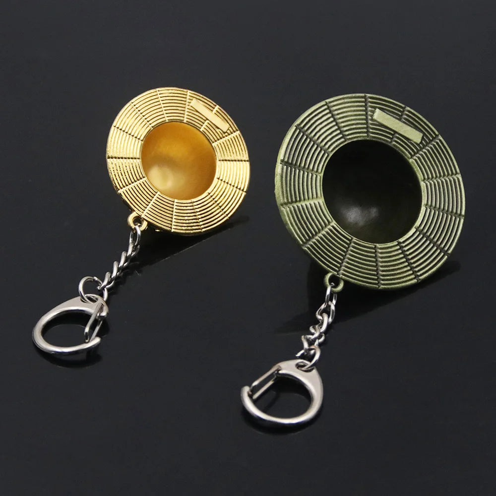 Straw Hat Keychain – One Piece Luffy Metal Pendant
