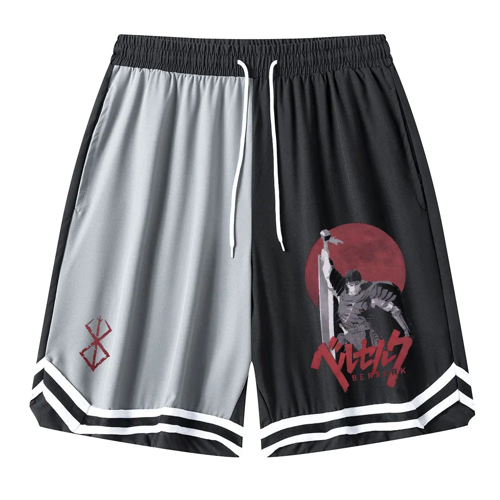 Berserk Basketball Shorts – Anime Gym Shorts