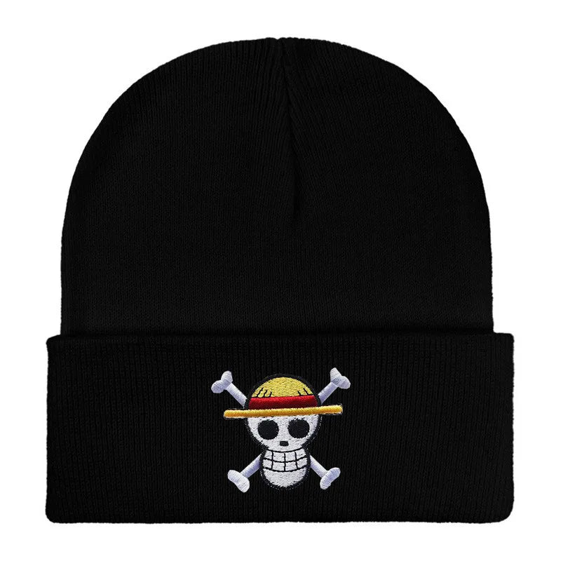Luffy Knit Beanie – One Piece Anime Winter Hat