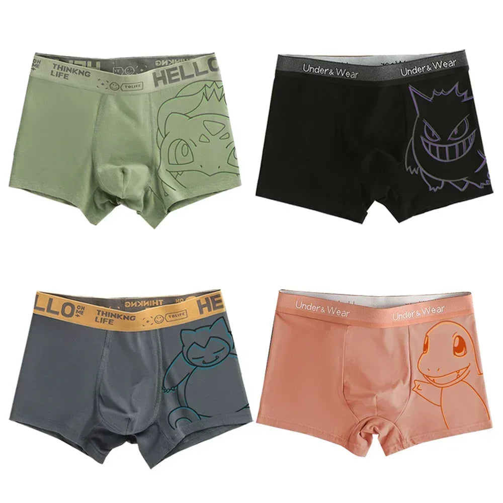 Pokémon Boxer Briefs – Charizard, Pikachu & Gengar
