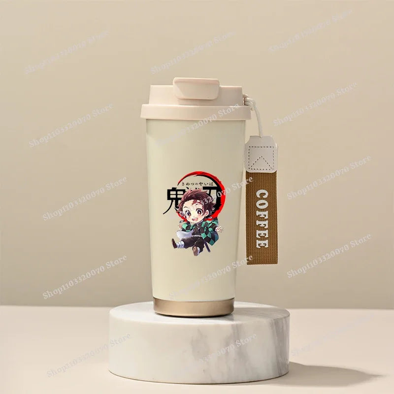 Demon Slayer Stainless Steel Tumbler – Anime Water Bottle