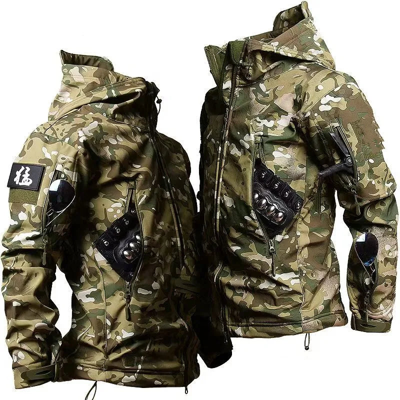 Men's Waterproof Tactical Winter Jacket