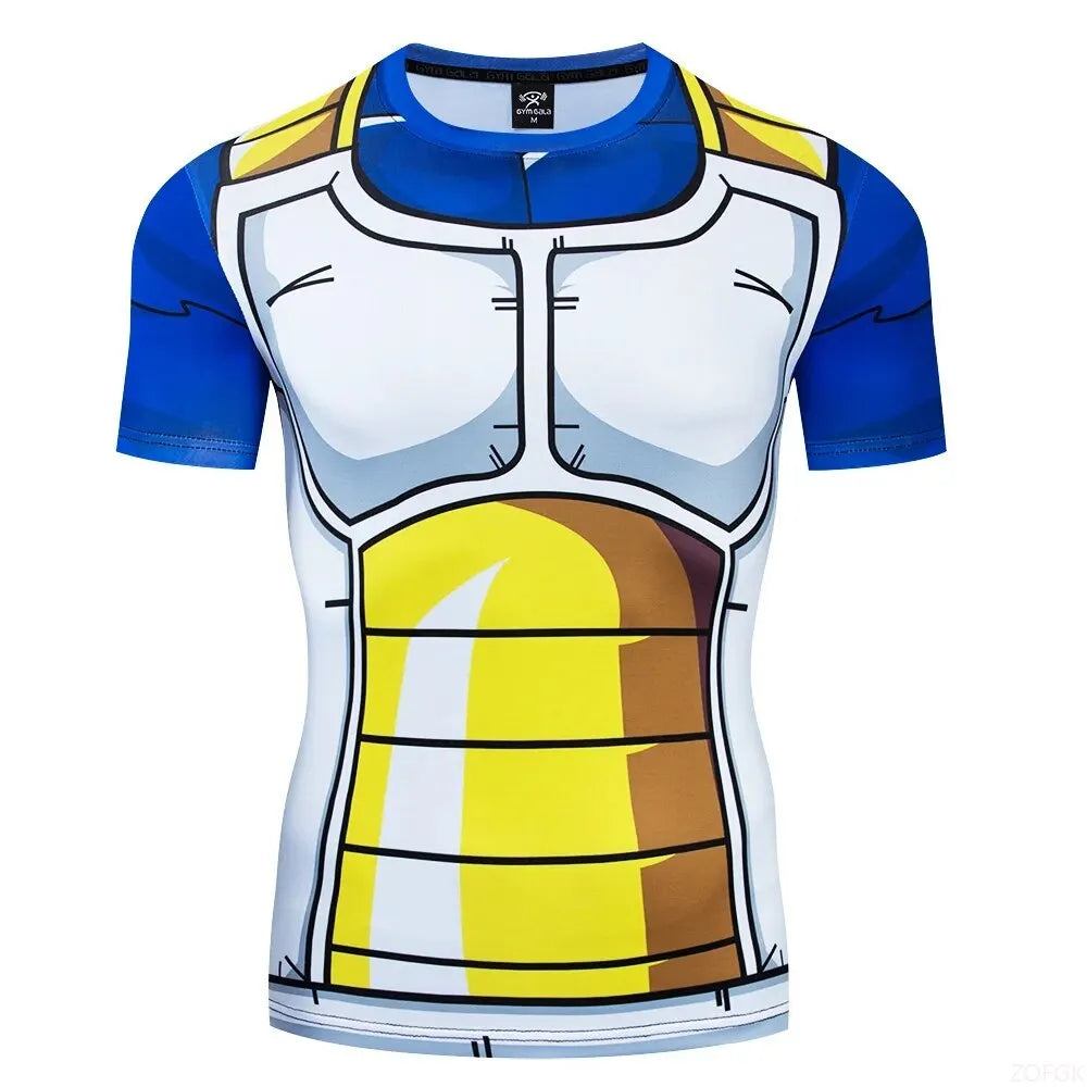 Goku 3D T-Shirt – Dragon Ball Fitness Tee