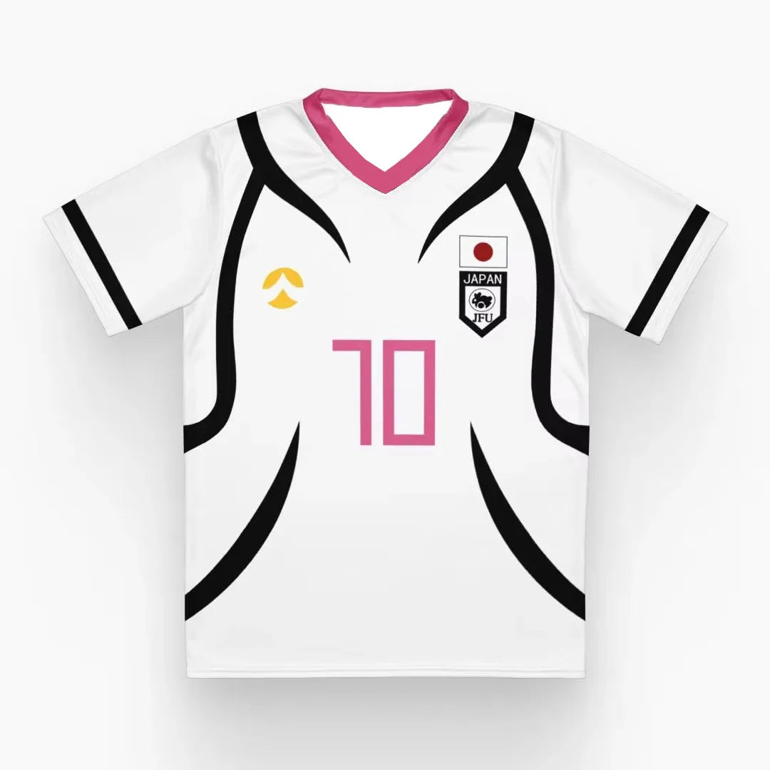 Shidou & Sae Soccer Jersey – Blue Lock Anime Tee