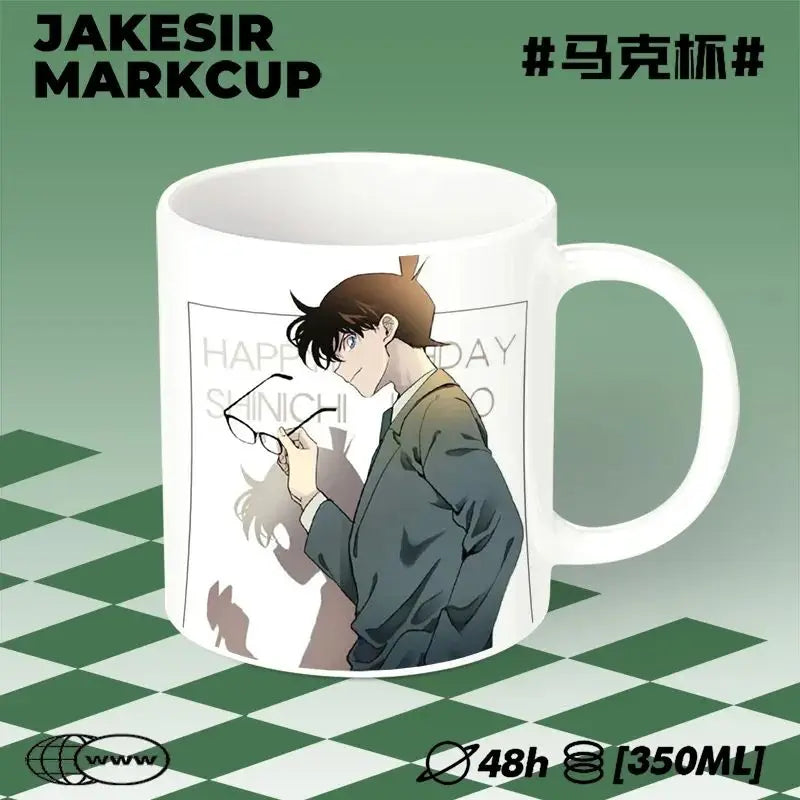 Detective Conan Ceramic Mug – Anime Coffee Cup