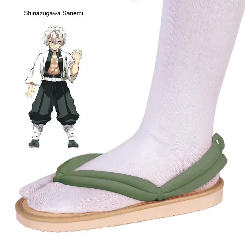 Demon Slayer Geta Clogs – Tanjiro & Nezuko Cosplay Sandals