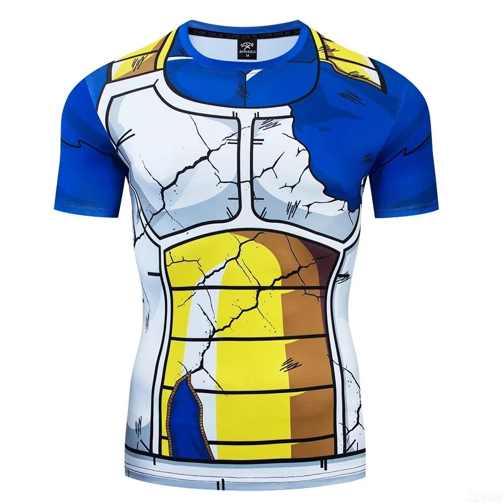 Goku 3D T-Shirt – Dragon Ball Fitness Tee