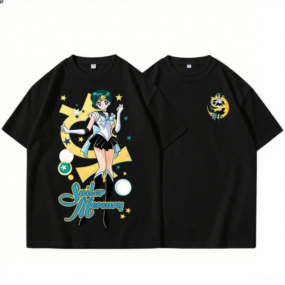 Sailor Moon Anime T-Shirt – Summer Graphic Tee