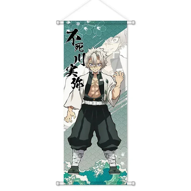 Demon Slayer Wall Art Canvas – Tanjiro & Nezuko Poster