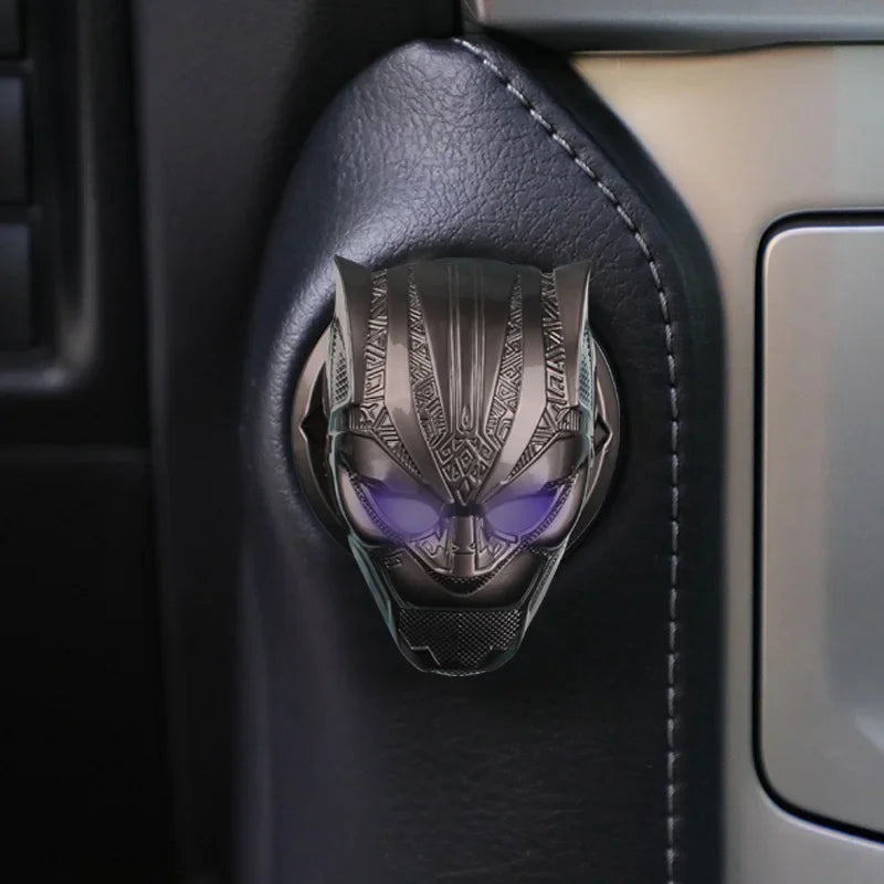 Panther Car Start Button Cover – Interior Decoration