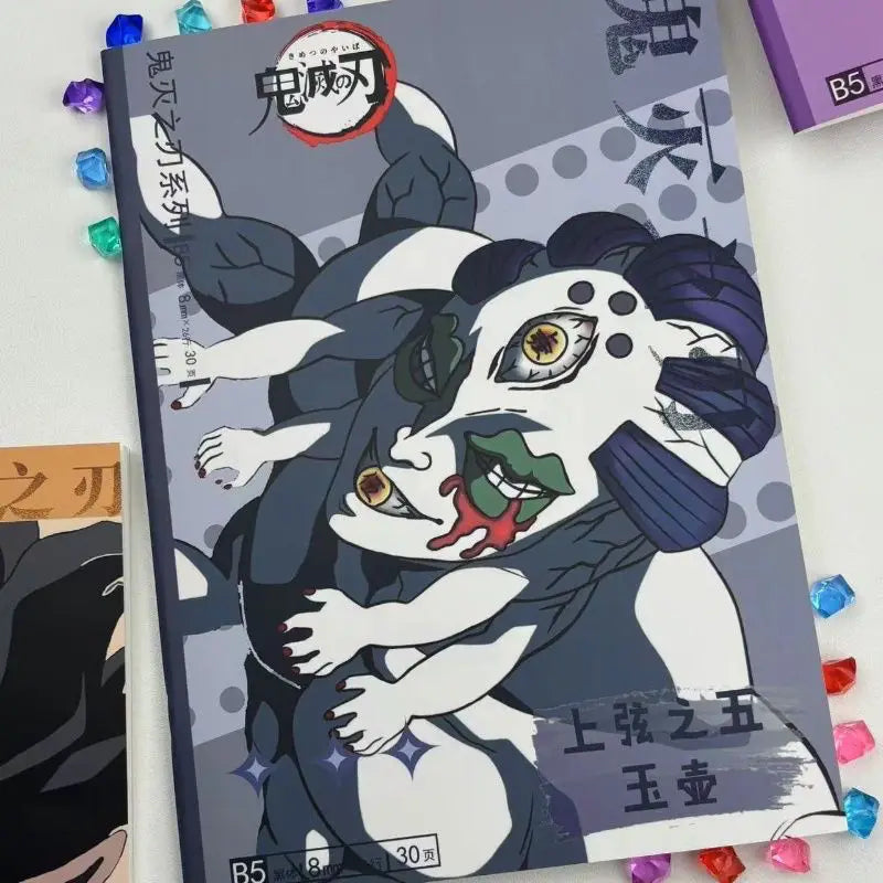 Demon Slayer Notebook – Anime Cartoon Notepad