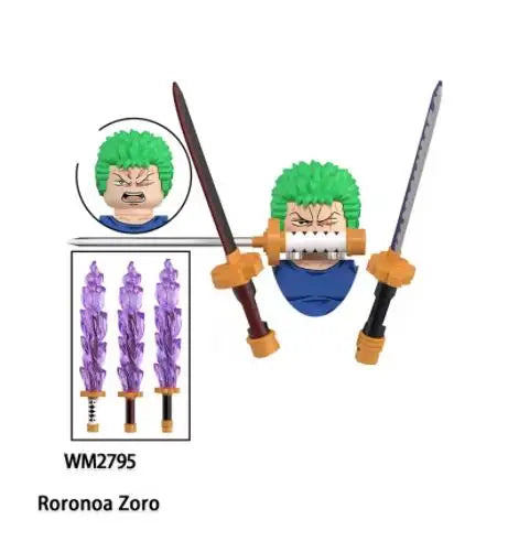 One Piece Building Blocks – Anime Mini Figures