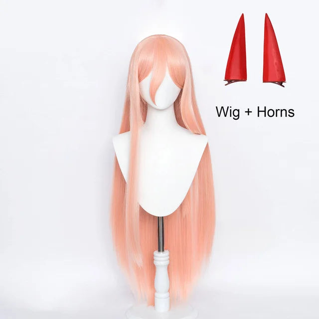 Makima & Power Cosplay Wig – Chainsaw Man