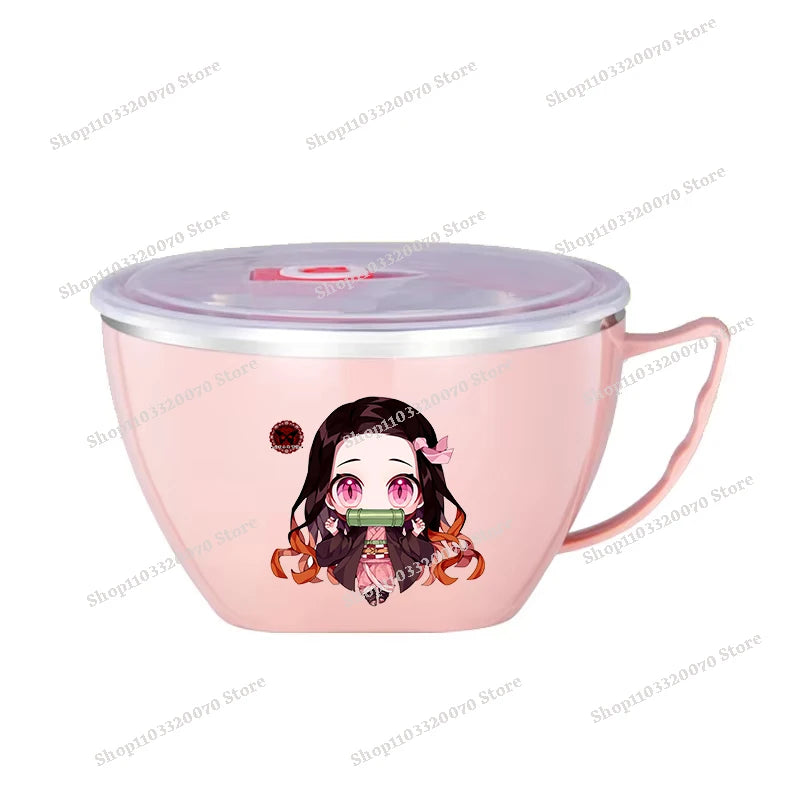 Demon Slayer Stainless Steel Noodle Bowl