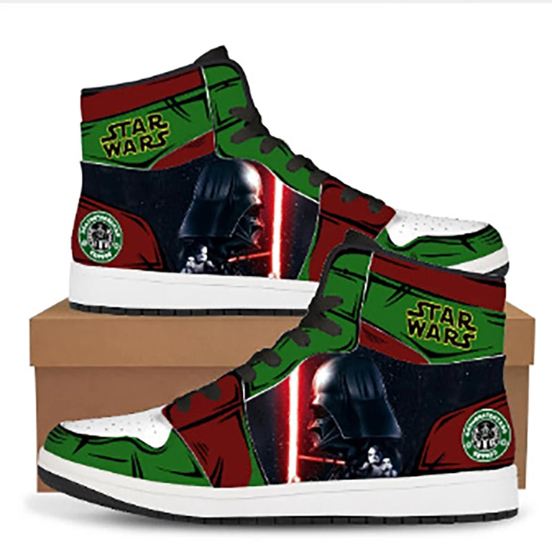 Spider-Man & Deadpool High-Top Sneakers – Marvel