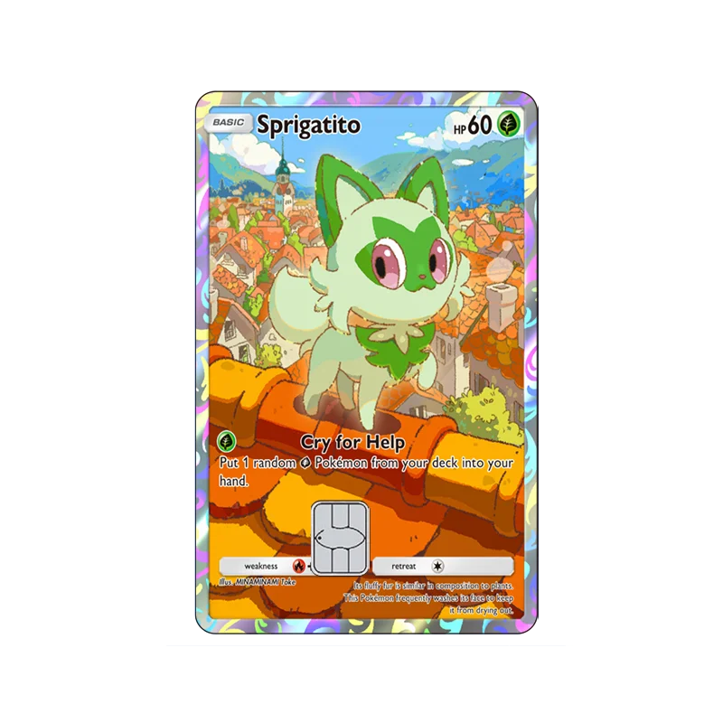 Mewtwo Pokémon Card Skin Sticker – Credit Card Decal