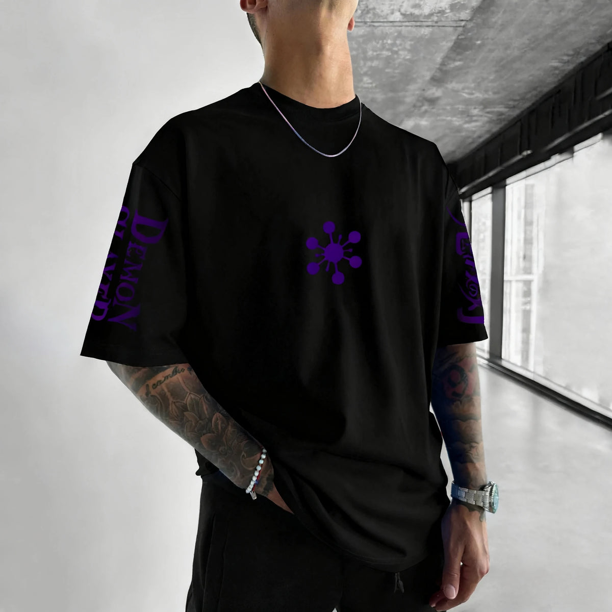 Demon Slayer Co-Branded T-Shirt – Harajuku Anime Tee