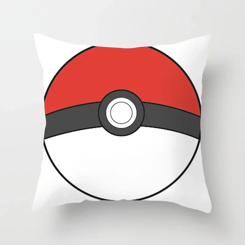 Pikachu Pillow Cover 45x45cm – Pokémon Cushion Case