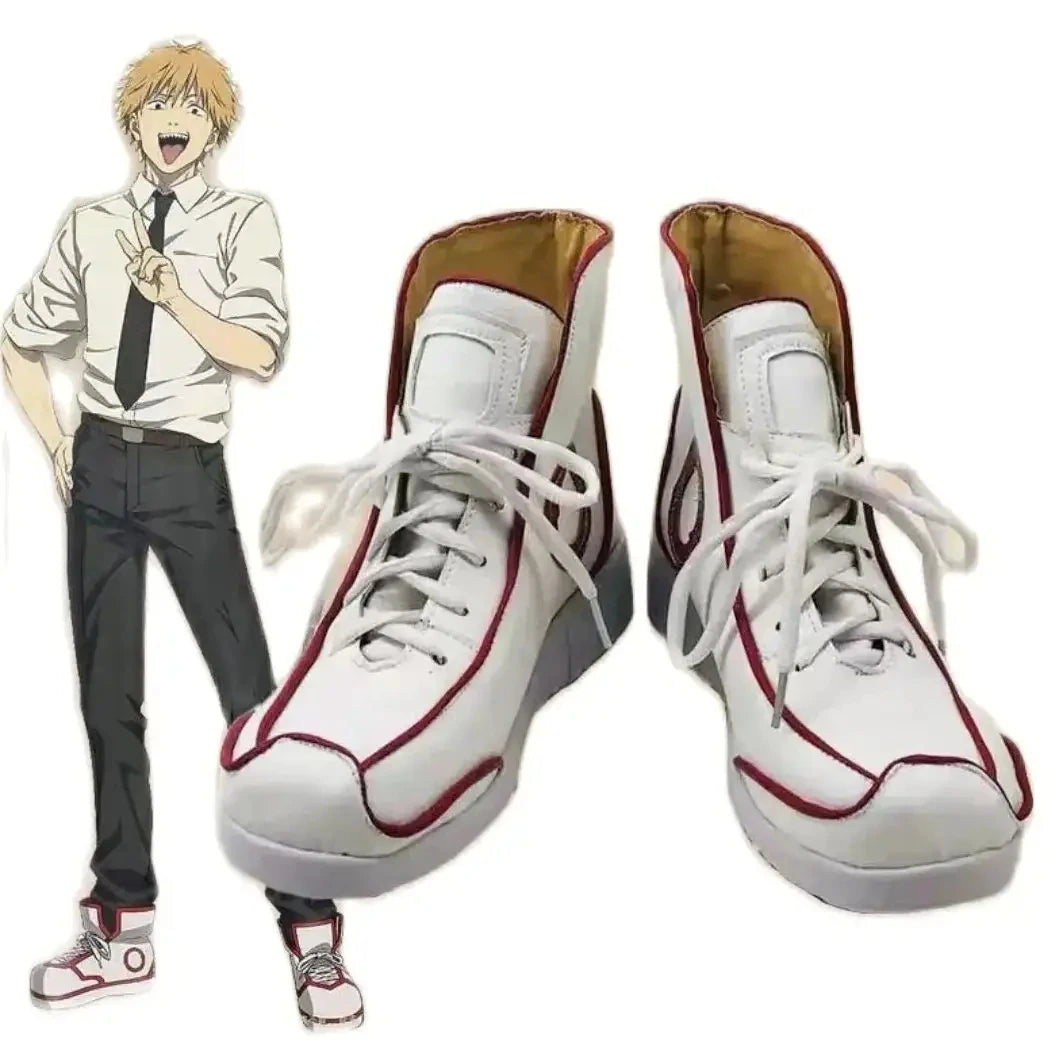 Denji Cosplay Sneakers – Chainsaw Man Anime Shoes