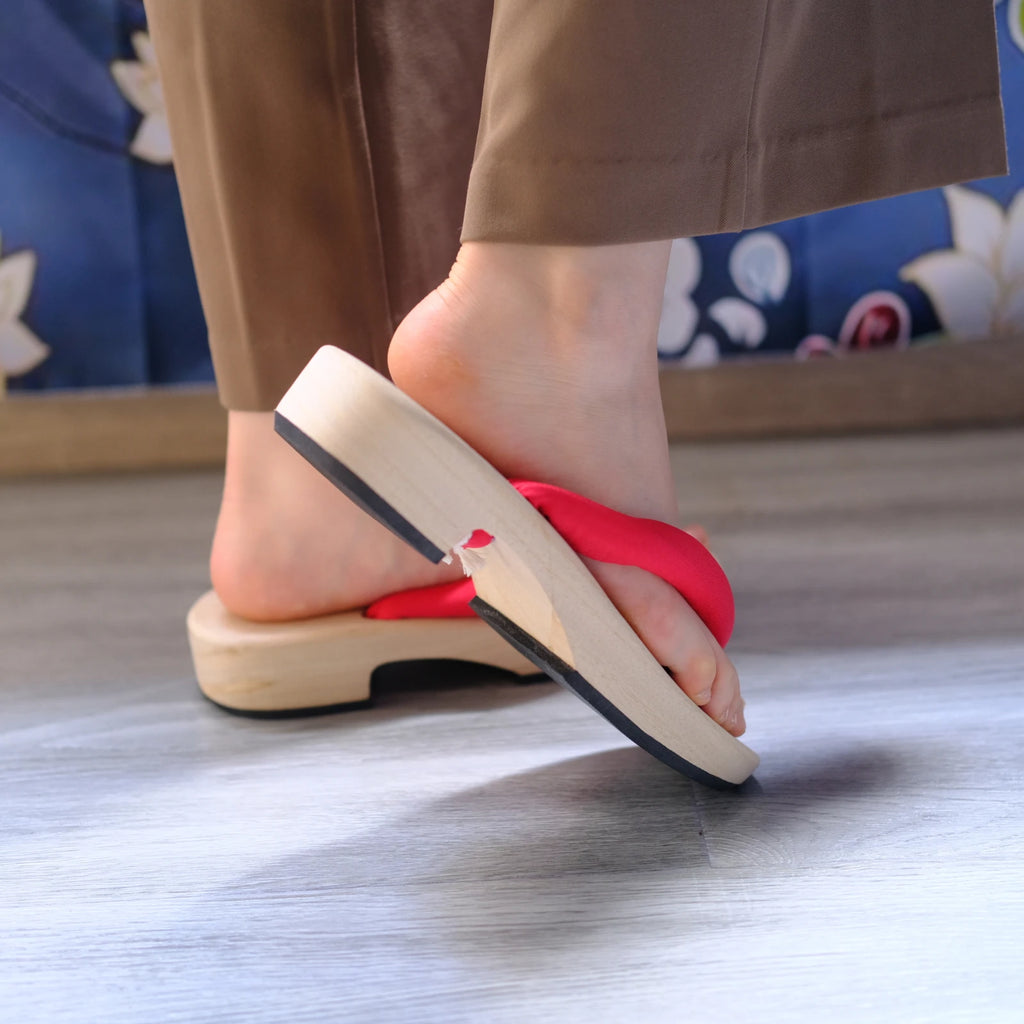 Tanjiro & Nezuko Wooden Geta – Demon Slayer Cosplay Sandals
