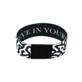 Sunflower Art Waves Wristband Bracelet