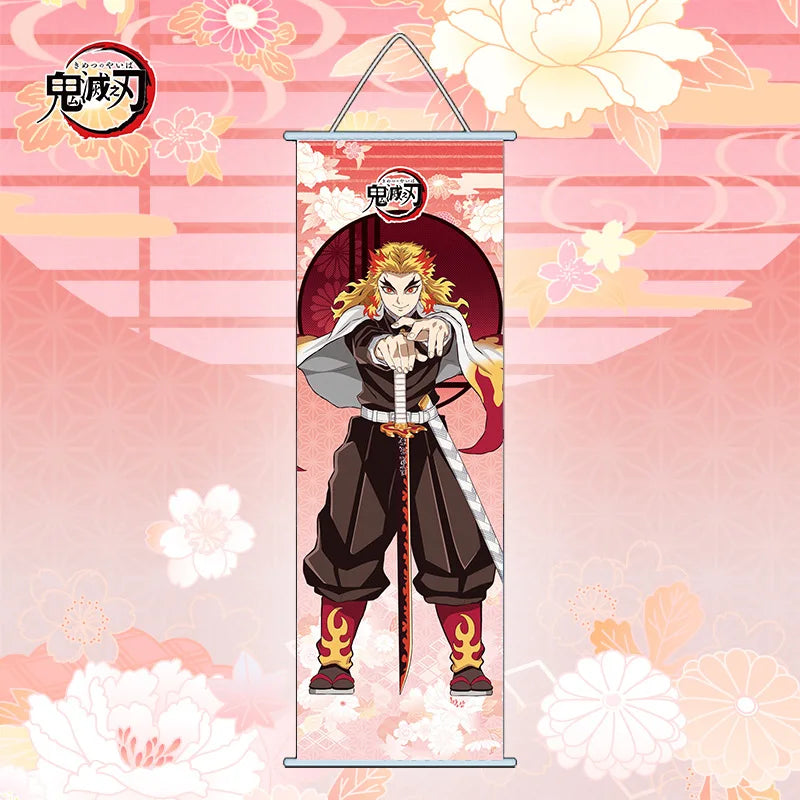 Nezuko Scroll Poster – Demon Slayer Anime Wall Art