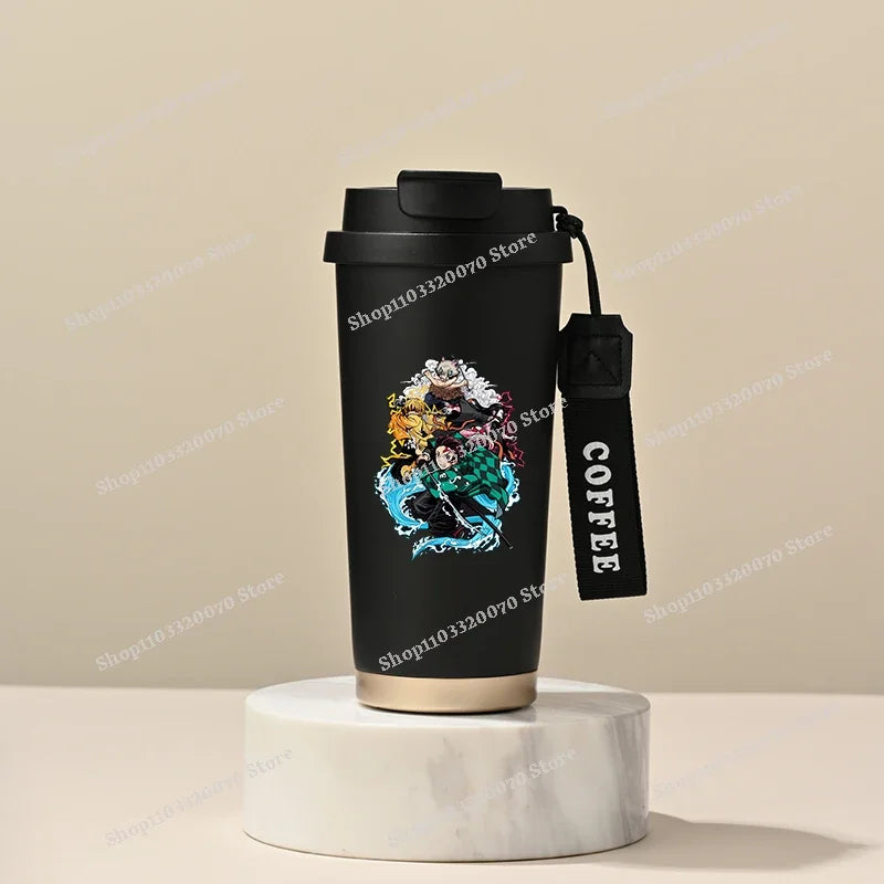 Demon Slayer Stainless Steel Tumbler – Anime Water Bottle