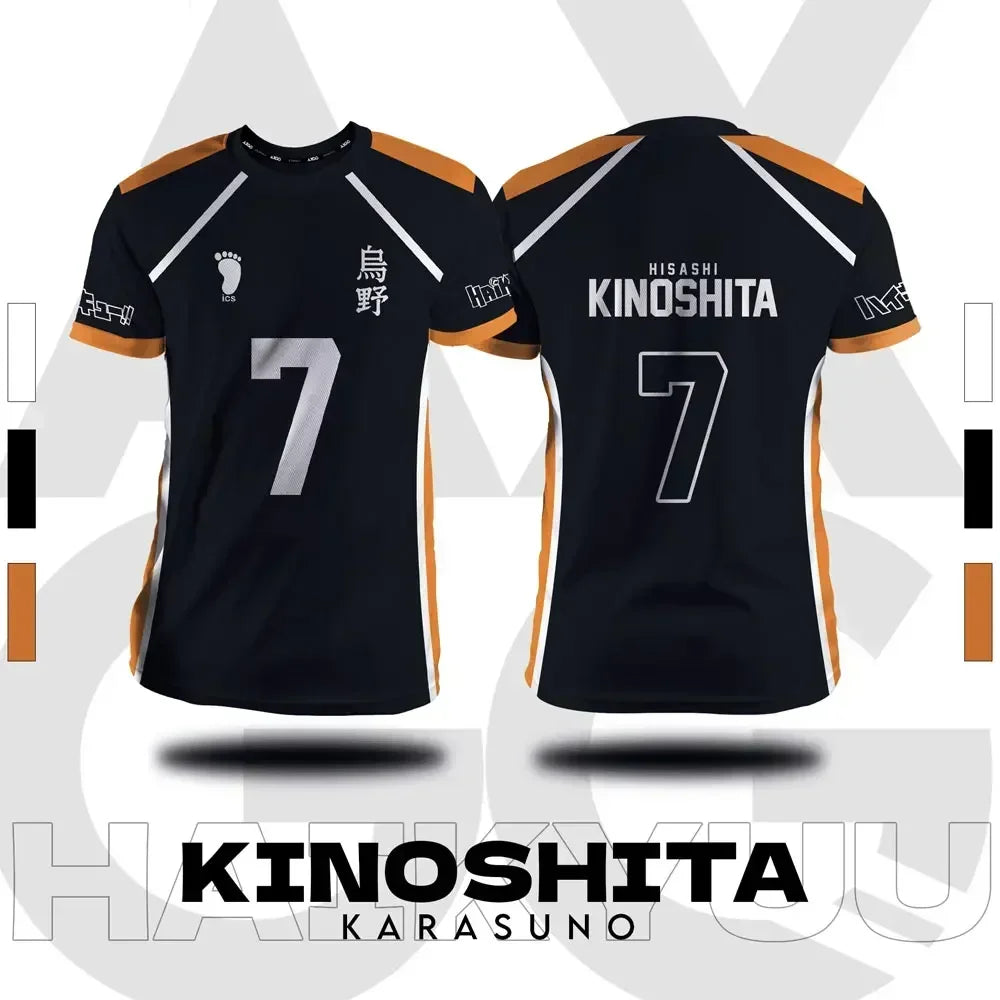 Fukurodani Jersey T-Shirt – Haikyuu Anime Tee