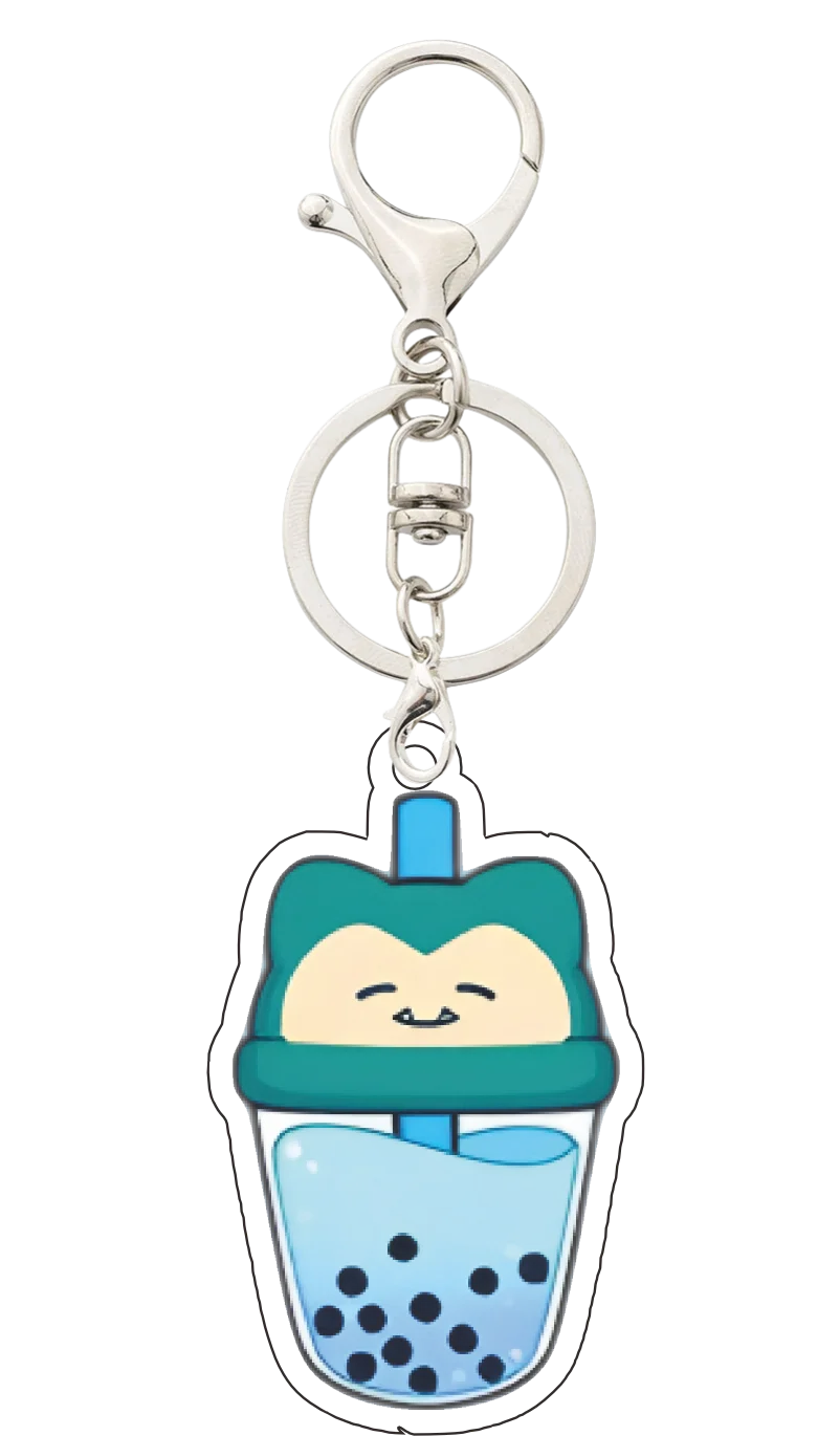 Pokémon Acrylic Keychain – Eevee, Gengar & Snorlax 5cm